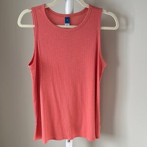 Old Navy Luxe Ribbed Sleeveless Shirt Size Medium